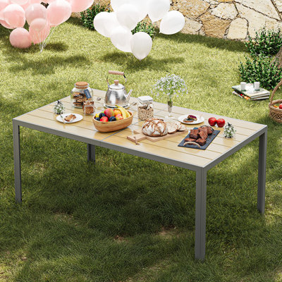 Outdoor Dining Table by Ebern Designs