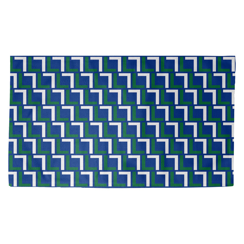 Geometric Indoor Rug, Rectangle 3' x 5'