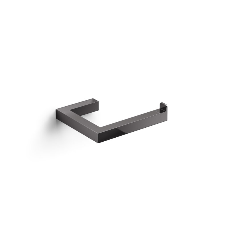 Jolie Wall Mounted Toilet Paper Holder, Black