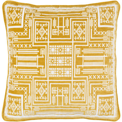 Camaxtli Textured Cotton Throw Pillow
