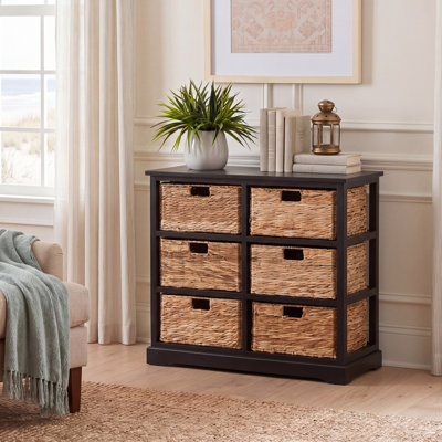 Painswick Solid Wood 6 -Drawer Accent Chest