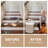 Woven Stair Basket, Stair Baskets For Wooden Stairs, Carpeted Stairs Storage Basket