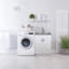 Lavabo de salle de lavage autoportant avec robinet l 23,6 po x l 19,7 po