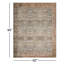 Tapis oriental océan / rouille Pratt-1862036385