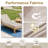 Outdoor Chaise Lounge Cushion, Patio Lounge Chair Cushions Set Of 2, Removable Cover, Sun Lounger Replacement Pads For Outdoor Furniture-1326255358