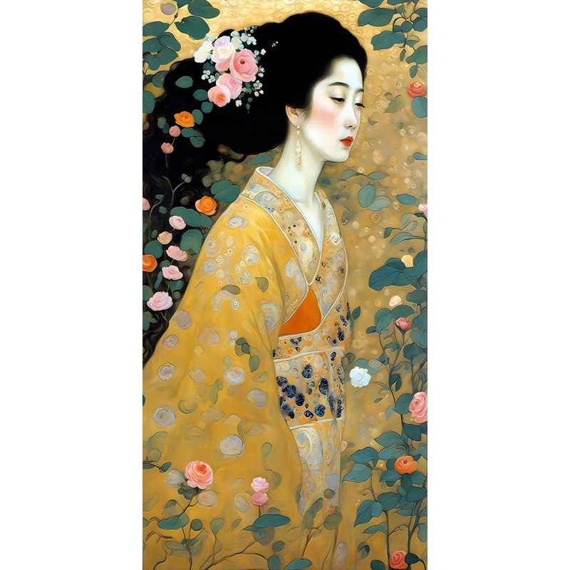 Un rêve de roses, H 36 po x l 18 po