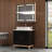 Palen 35.4'' Single Bathroom Vanity with Ceramic Top