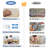 Wooden Jigsaw Puzzle Table for 1500 Piece Puzzles, with Folding Legs, 4 Drawers,1 Set of Accessories