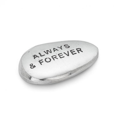 Engraved Pebble-Always & Forever Vase Fillers