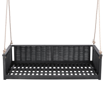 Lit-balançoire pour l'extérieur en bois massif Classic