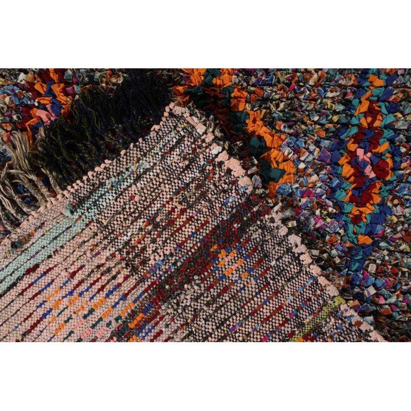Moroccan One-of-a-Kind Hand Knotted Area Rug, Runner 2'10" x 7'