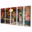 Vidrine - Stores & Boutiques, ensemble d'art sur toile-107600936