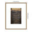 Ancienne bible, impression sur bois encadrée-214866861-214866863