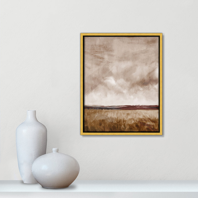 «Autumn Sky Print» par Kimberly Allen, 12.5' W x 15.5' H, Flotteur doré
