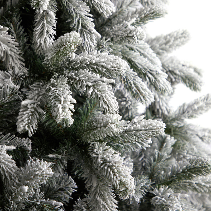 Arbre de Noël artificiel épinette 9 pi avec 850 lumières DEL 9 pi, H 5 pi