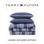 Ensemble d'édredon réversible bleu Tommy Hilfiger-125088615-125088618