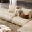 Tofu-Block Straight Luxe Premium Sofa