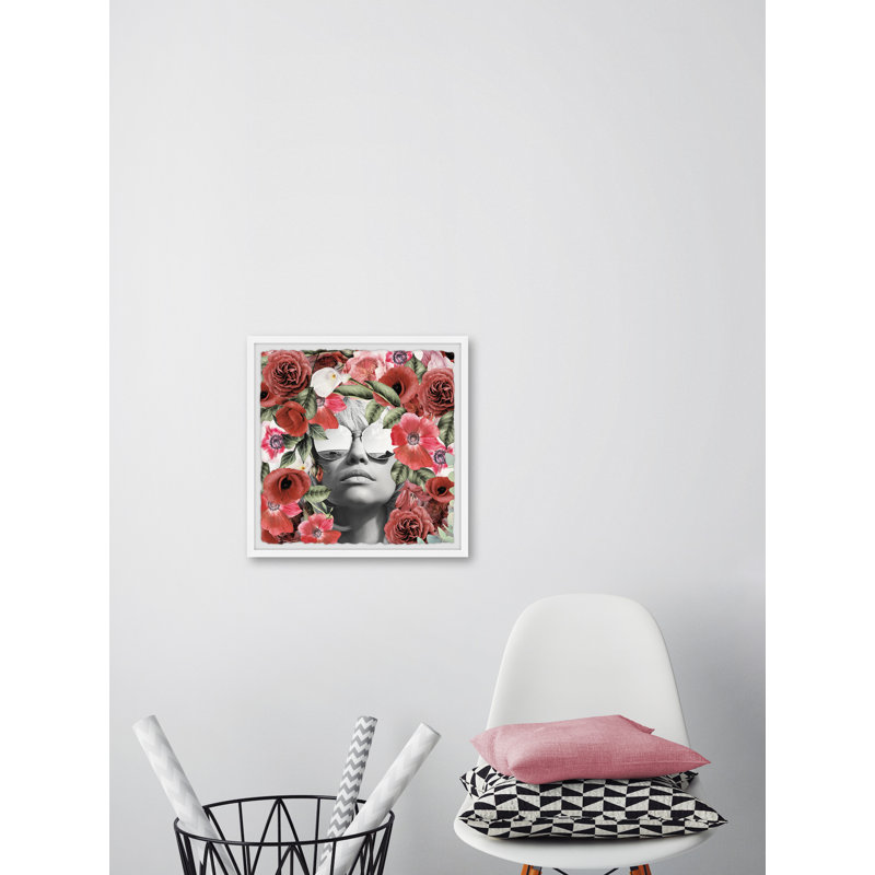 Meet Me At The Beach - Single Picture Frame Painting, 30cm H x 30cm W