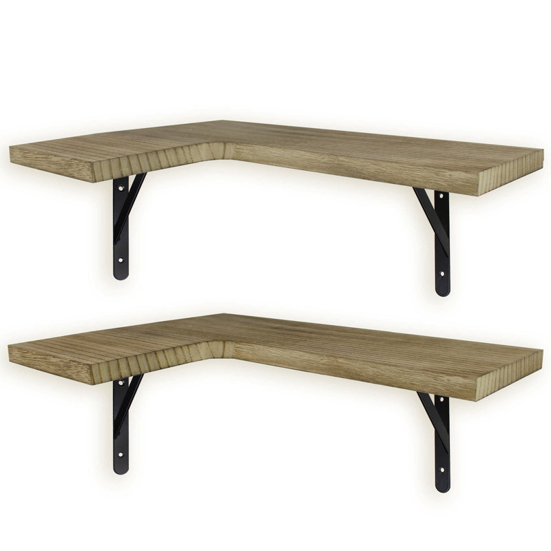 Lynna 2 Piece Corner Shelf