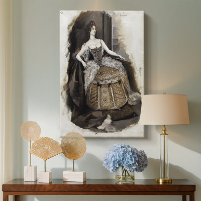 La Duchesse Josiane -Gallery Wrapped Canvas by Georges Rochegrosse