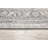 Rug Branch Soraya 2' x 8' (2'3" x 8') Grey/Beige Floral Medallion Indoor Runner Rug, Traditional, Low Pile, Stain-Resistant Hallway Carpet - Entryway, Mudroom, Bedroom, and Kitchen-1878131299