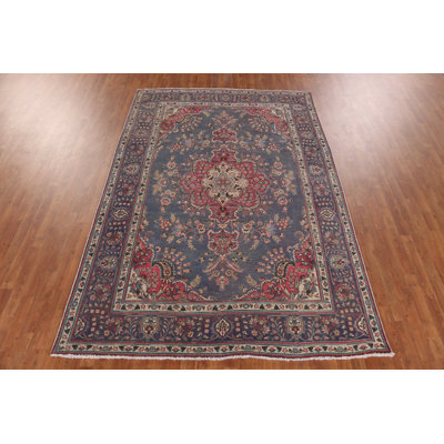 Tapis traditionnel bleu 7 x 10