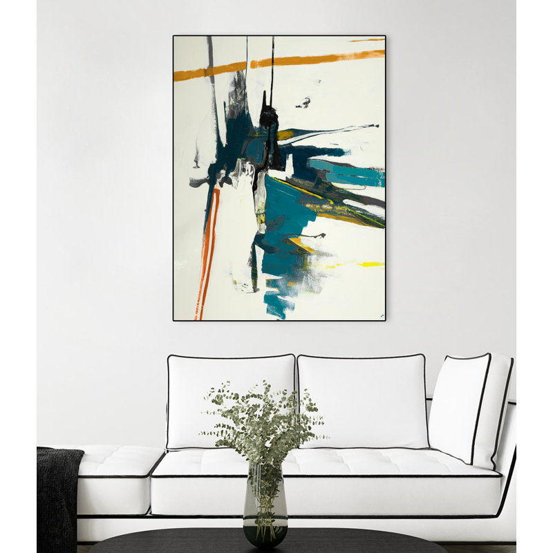 Sasuka V7, toile encadrée par Giant Art, H 24 po x l 18 po
