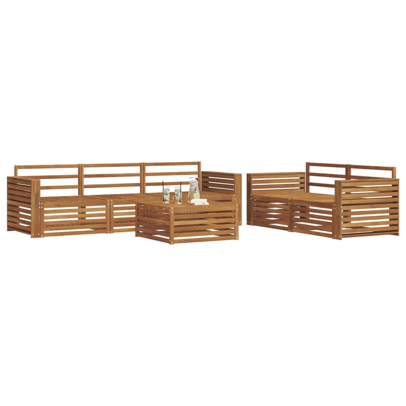 257.5cm Wide Patio Sectional Set