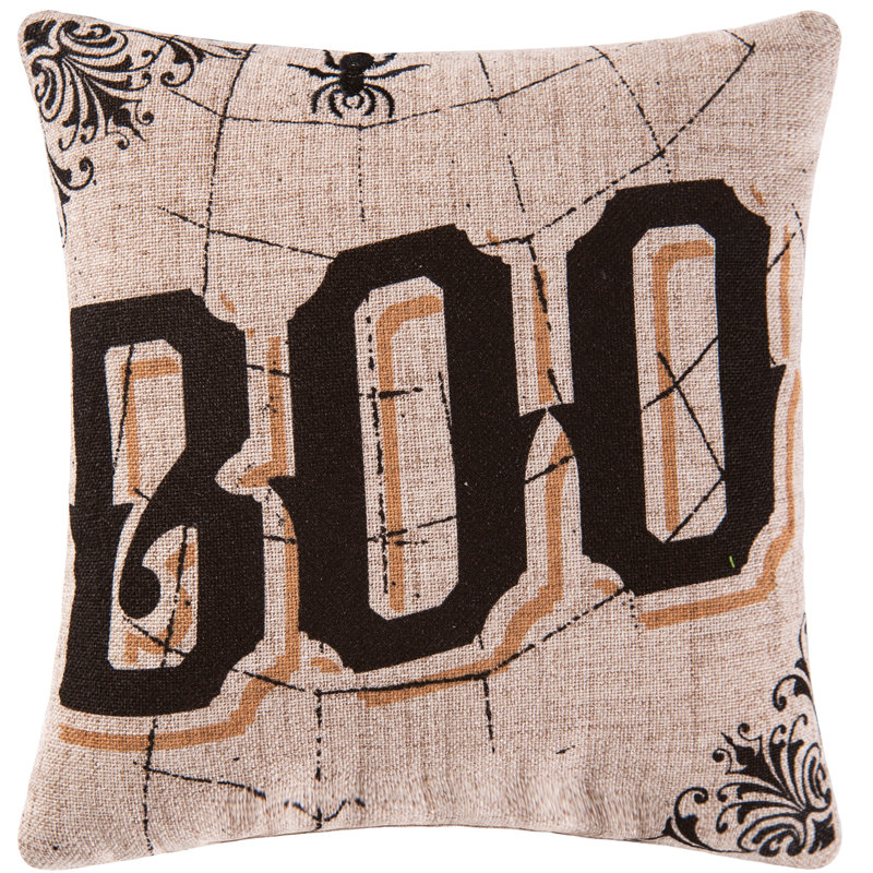 Coussin halloween boo halloween Macaire