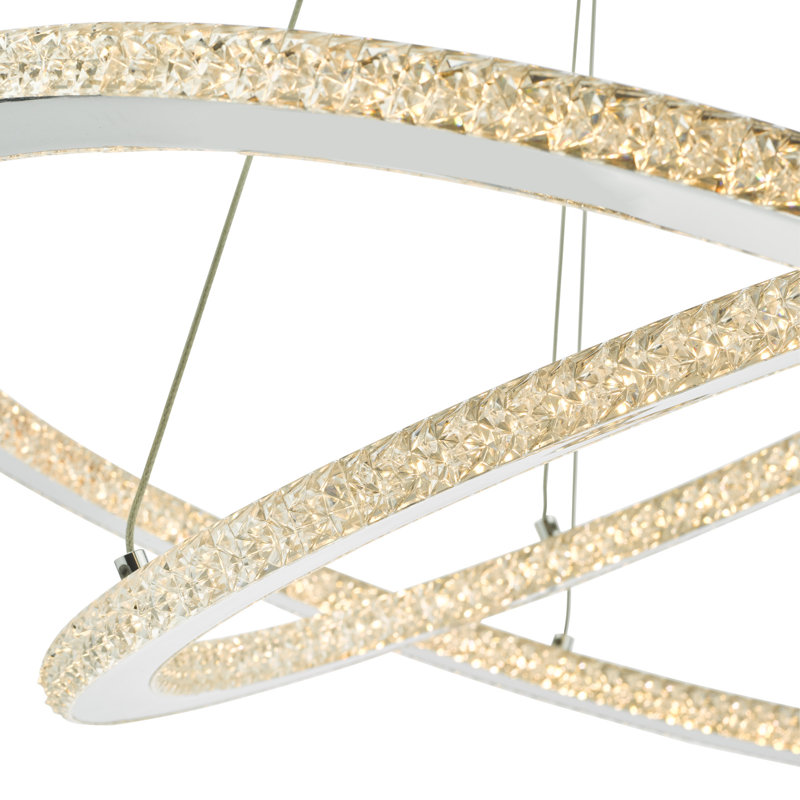 Copelyn 1 - Light Polished Chrome LED Pendant