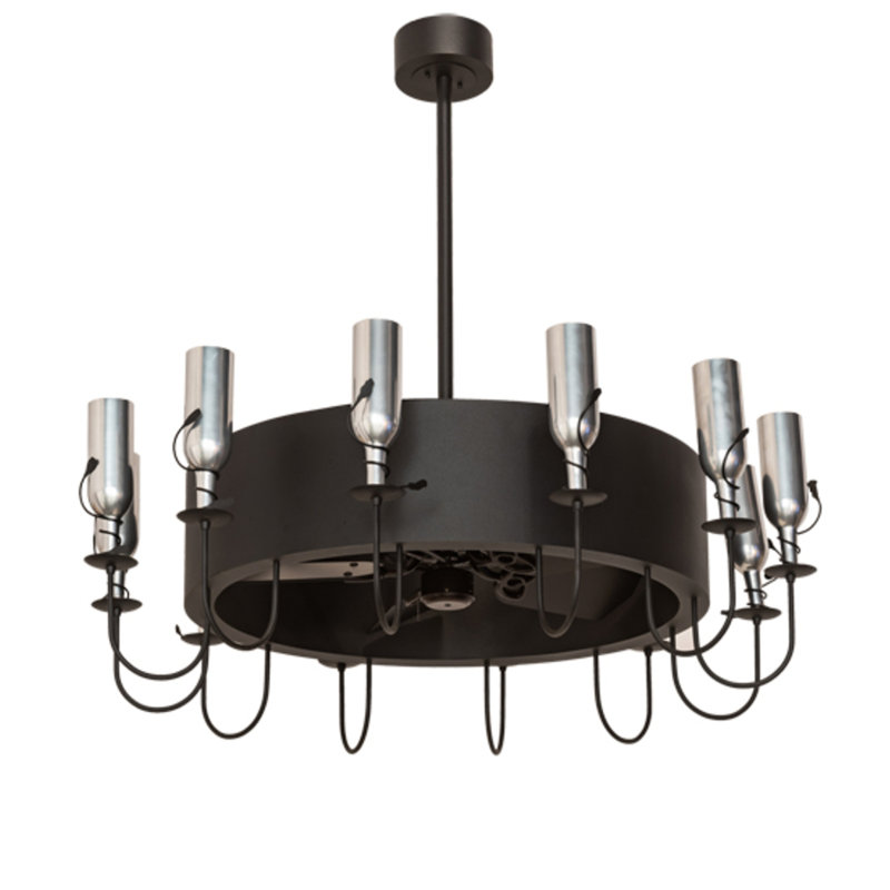 Tuscan Vineyard Downrod Ceiling Fan