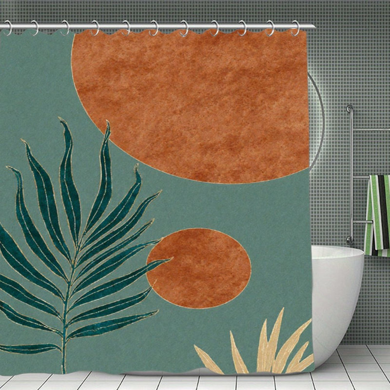 Rideaux de douche Tropical