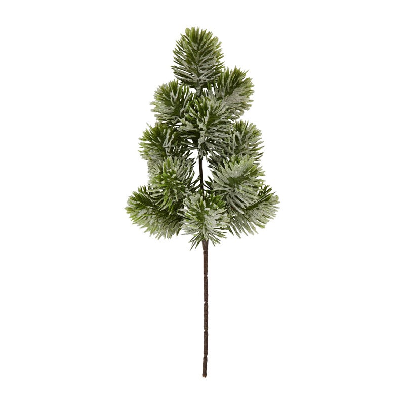 38cm Faux Pine Branch