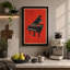 Piano in Red Retro - Wrapped Canvas-1743633708-1743633704