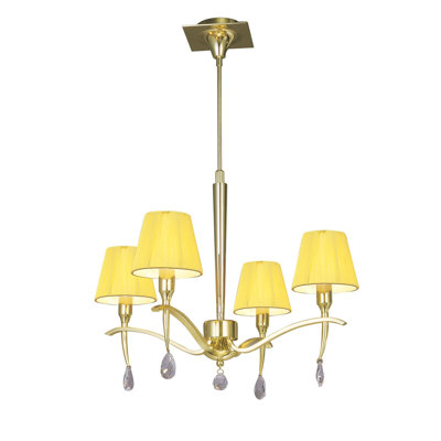 Quade 4 - Light Shaded Chandelier