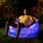 Inflatable Chair Illuminated Galaxy Air Candy