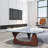 Home Modern Triangle Coffee Table