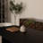Luna 87" Oak Dining Table, Black Oak-199242984