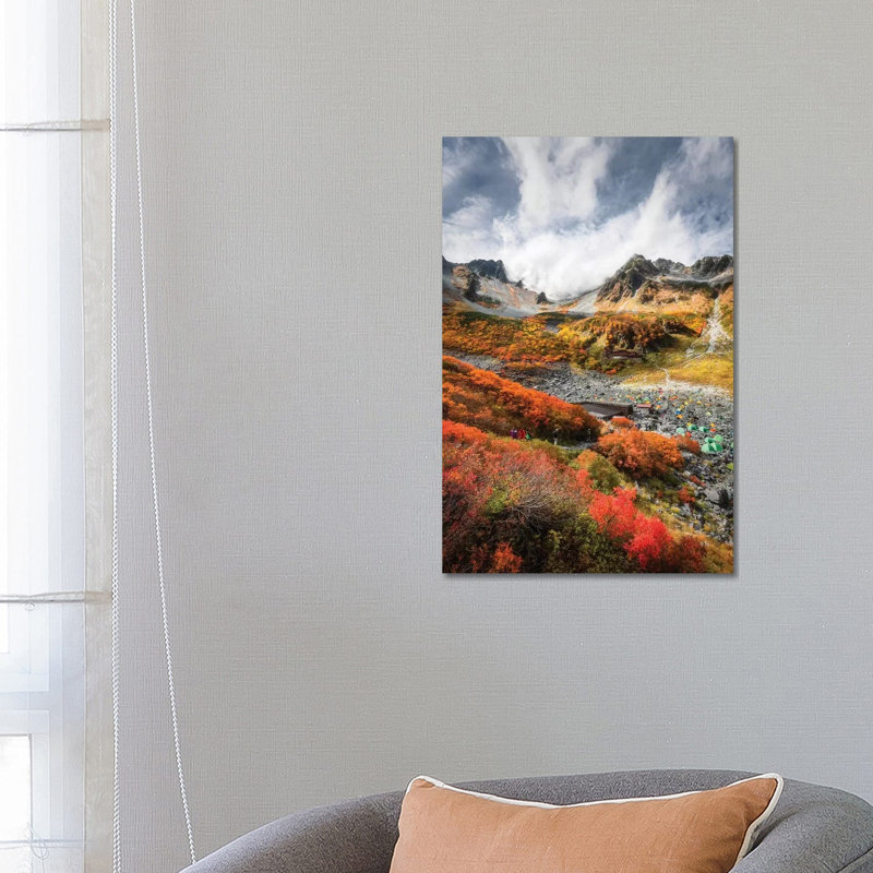 Autumn In Japan XXI by Daisuke Uematsu - Print on Canvas, 66.04cm H x 45.72cm W x 1.91cm D, Wrapped Canvas