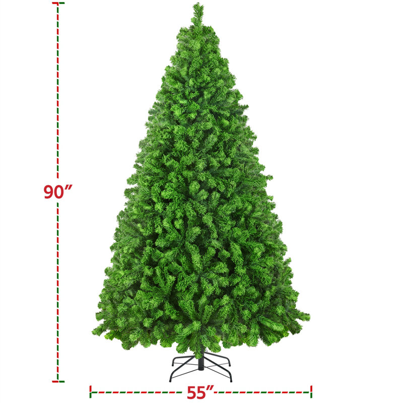 Arbre de Noël artificiel Harbai, H 90 po x l 55 po x P 55 po