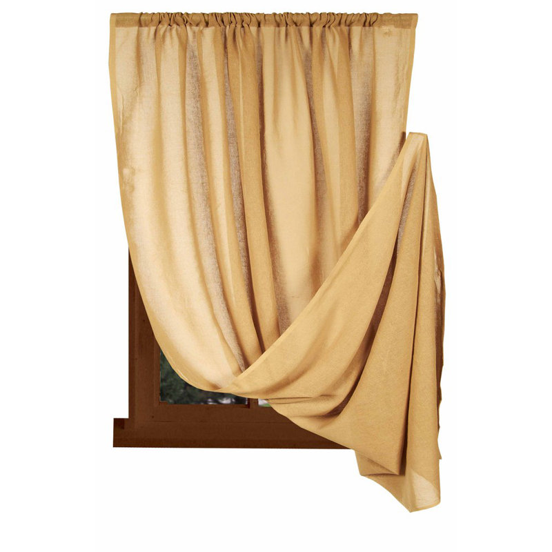 Rideau simple en coton Schult, l 45 po x L 40 po