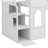 Twin Size Loft Bed With Storage Staircase And Window-2065786462