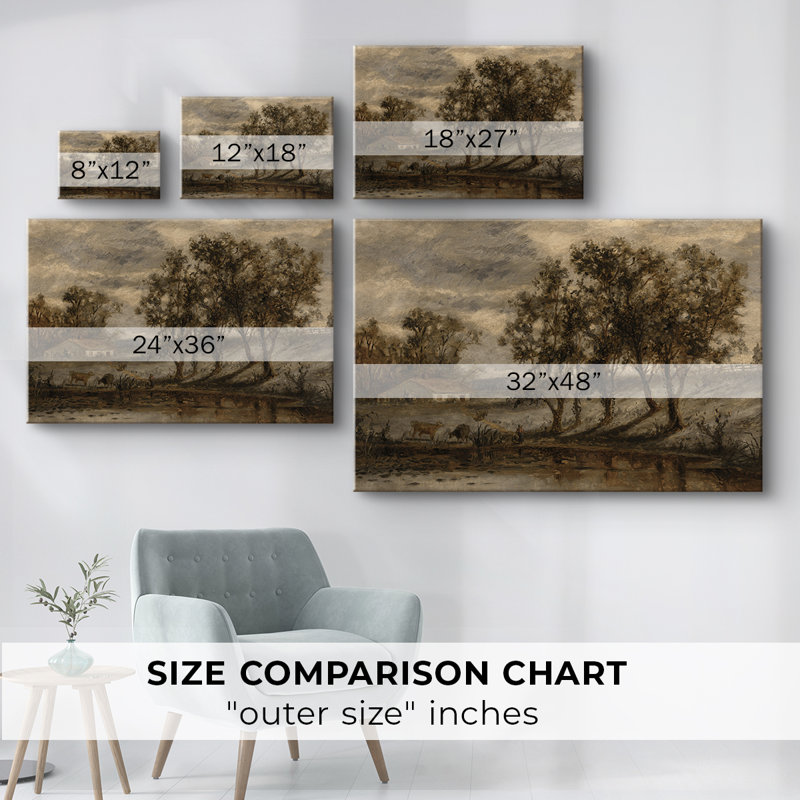 Paysages rétro-DC XXXVII -Galerie enveloppée Cavas, 24 x 36
