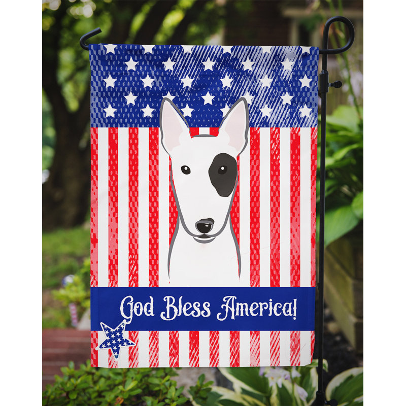 Drapeau de jardin Leighanne, Bull-terrier