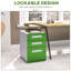 Izmir 39 cm W 3 -Drawer Steel Filing Cabinet-203999337