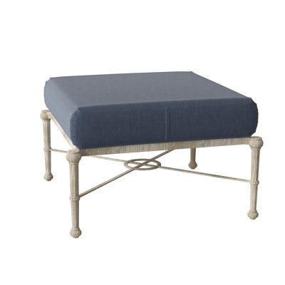 Repose-pieds d'extérieur avec coussin Delphi