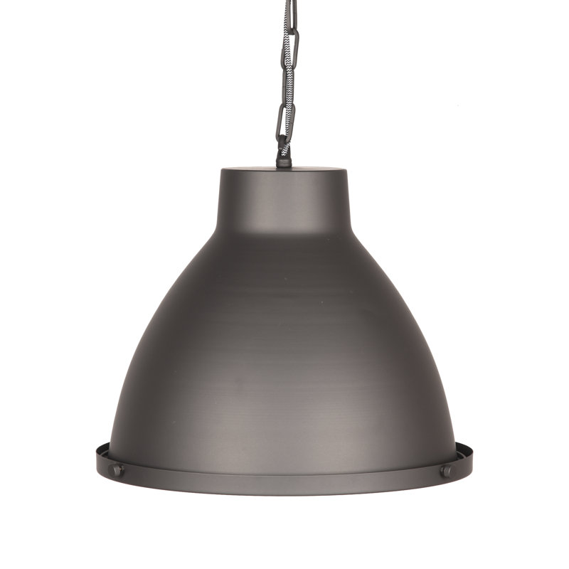 Andromeda 1 - Light Dome Pendant, Burned Steel