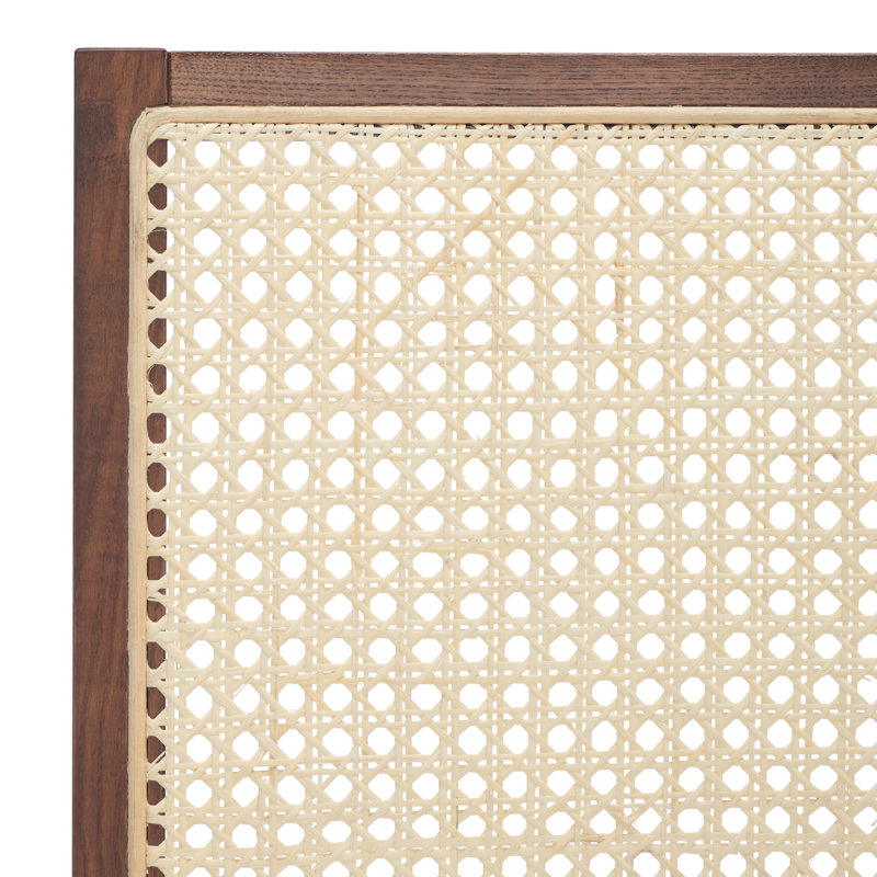 Tabouret de bar Garett Colette, Noyer, naturel, Petit tabouret (siège d'une hauteur de 22,1 po)
