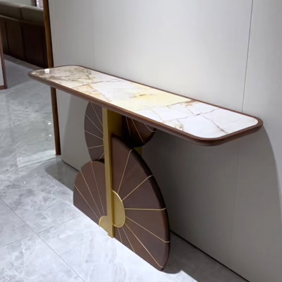 Console en bois de style moderne