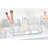 Cade Plastic 4 Compartment Makeup Organizer